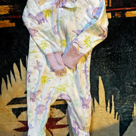 Dinosaur Print Kids One Piece - Picture 1 of 3